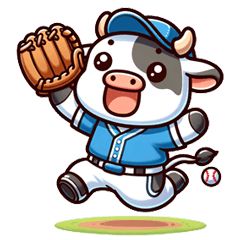 Baseball Cow