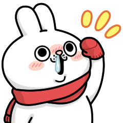 Bad Rabbit! Winter – สติกเกอร์ LINE | LINE STORE