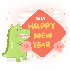 Mighty dragon has arrived!Happy New Year