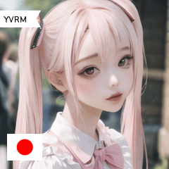 JP pink noble girl YVRM
