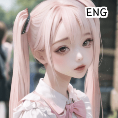 ENG pink noble girl  A