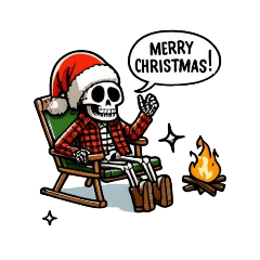 (X)Skeletons' Christmas Day(Merry Xmas )