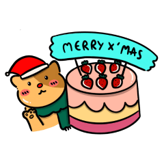 Junny The Cat Merry Christmas