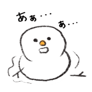 Mellow snowman