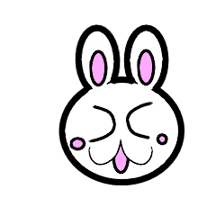 happy smile bunny