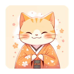 kimono cat!