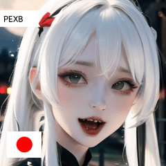 JP white vampire girl PEXB