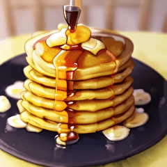 delicious looking pancakes