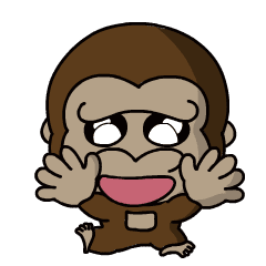 Gorilla|Gorigorikun animation move01