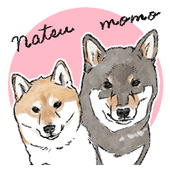 Natsu&Momo LINE Sticker