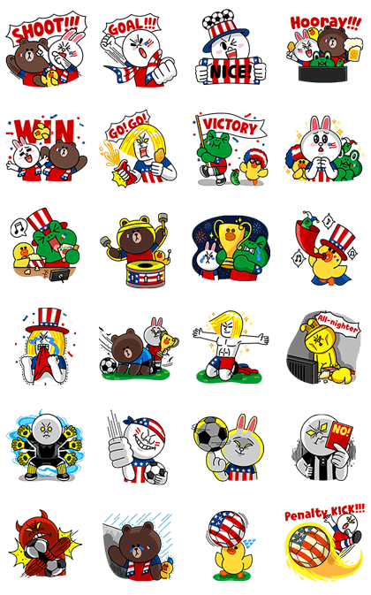 LINE Soccer Fever: USA