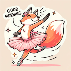 Ballet Fox - The Graceful Dancer