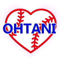 Baseball OHTANI HEART