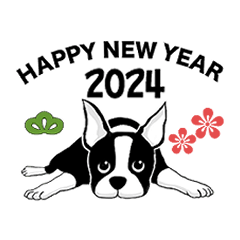 Lively New Year Sticker -03-