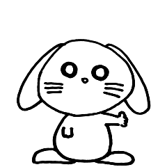 ウサギさん① - LINE スタンプ | LINE STORE