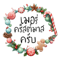 Merry Christmas Happy festival greetings