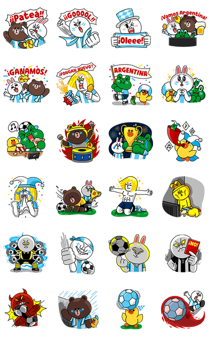 LINE Soccer Fever: Argentina