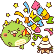 HAPPY NEW YEAR with POP-UP DRAGON 2024