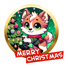Christmas & New Year cute Sticker