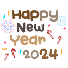 สวัสดีปีใหม่2024 ❤ แชทอวยพรปีใหม่น่ารัก