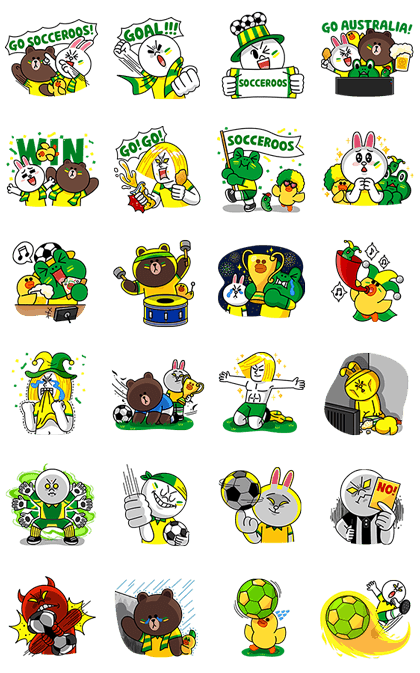 LINE Soccer Fever: Australia
