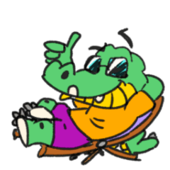 Funny Crocodile wani