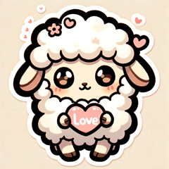 MeeMee Fluffy Sheep