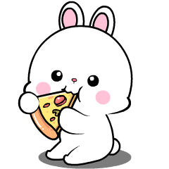 Lovely Rabbit 9 : Pop-up stickers