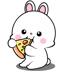 Lovely Rabbit 9 : Pop-up stickers – LINE stickers | LINE STORE