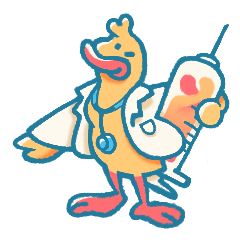 Psychological vaccine-Doctor Duck