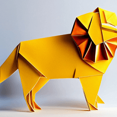 Origami animals in Wakayama dialect