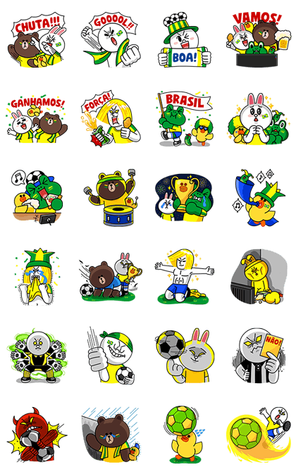 LINE Soccer Fever: Brazil