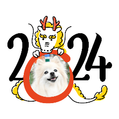 Chana New Year stickers 2024