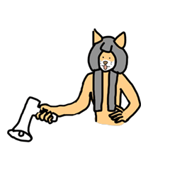 Jellyfish cat animated stickers