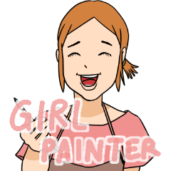 Girl Painter