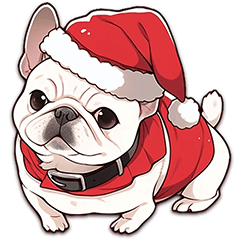 French Bulldog Daily and Christmas Thai