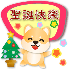 Cute Shiba - Practical Speech balloon
