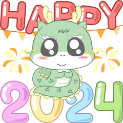Happy New Year - Dragon 2024