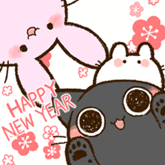 Resale! NEW YEAR -Rabbit  and Ohagi-