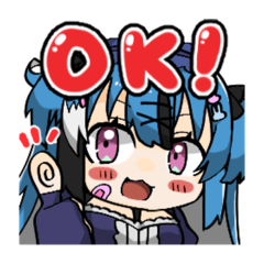 アスティと限界日常スタンプ