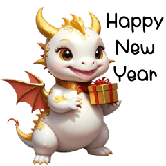 Dragon Lovely New year
