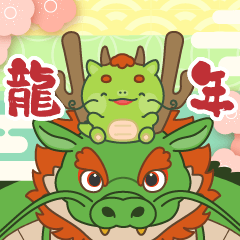 Dragon family sticker(Chinese)