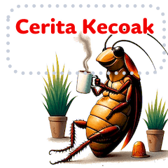Kecoak Unik: Stiker Ekspresif"