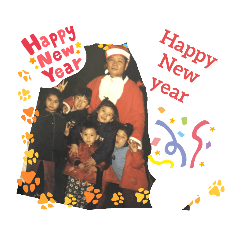 新年快樂祝福一族