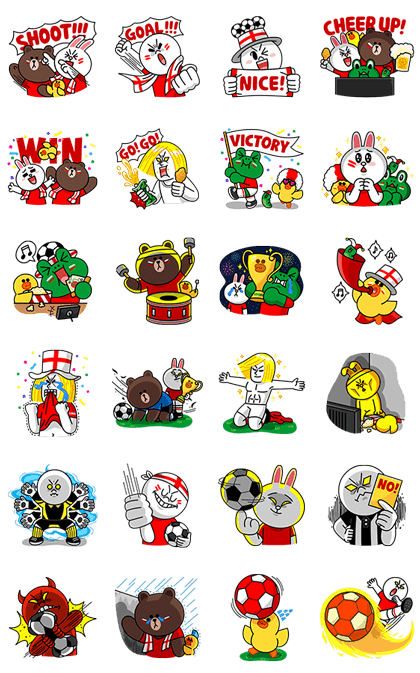LINE Soccer Fever: England