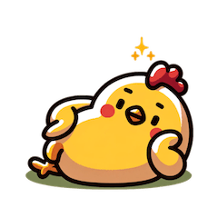 Relaxing Golden Chicken