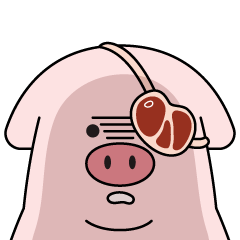 Mukbang Pig Mukpig (emoji only)