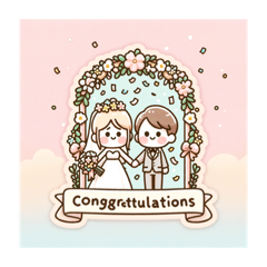 Bonds of Love-Wedding Celebration Stamps