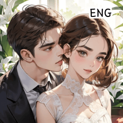 ENG romance wedding couple  A