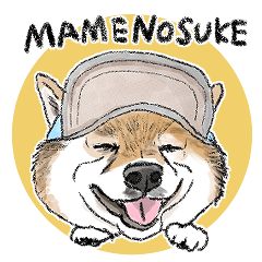 MAMENOSUKE LINE Sticker